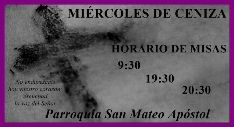 Miércoles de ceniza I